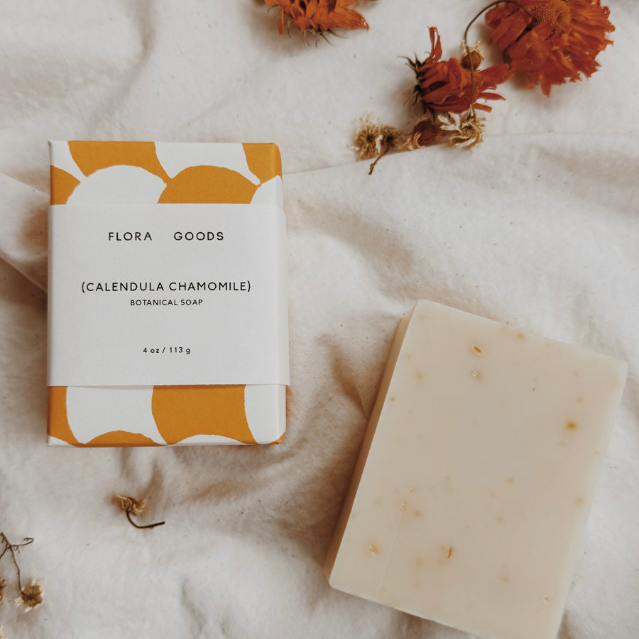 Calendula Chamomile Botanical Soap | FLORA GOODS