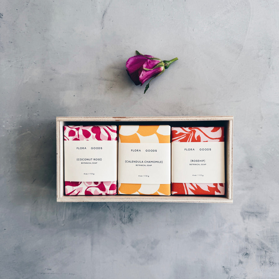 Botanical Soap Gift Box | FLORA GOODS