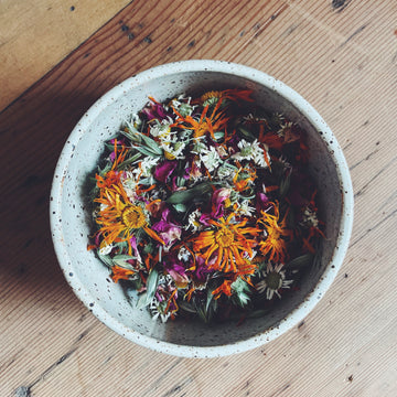 NOURISH bath tea + steam | flora goods